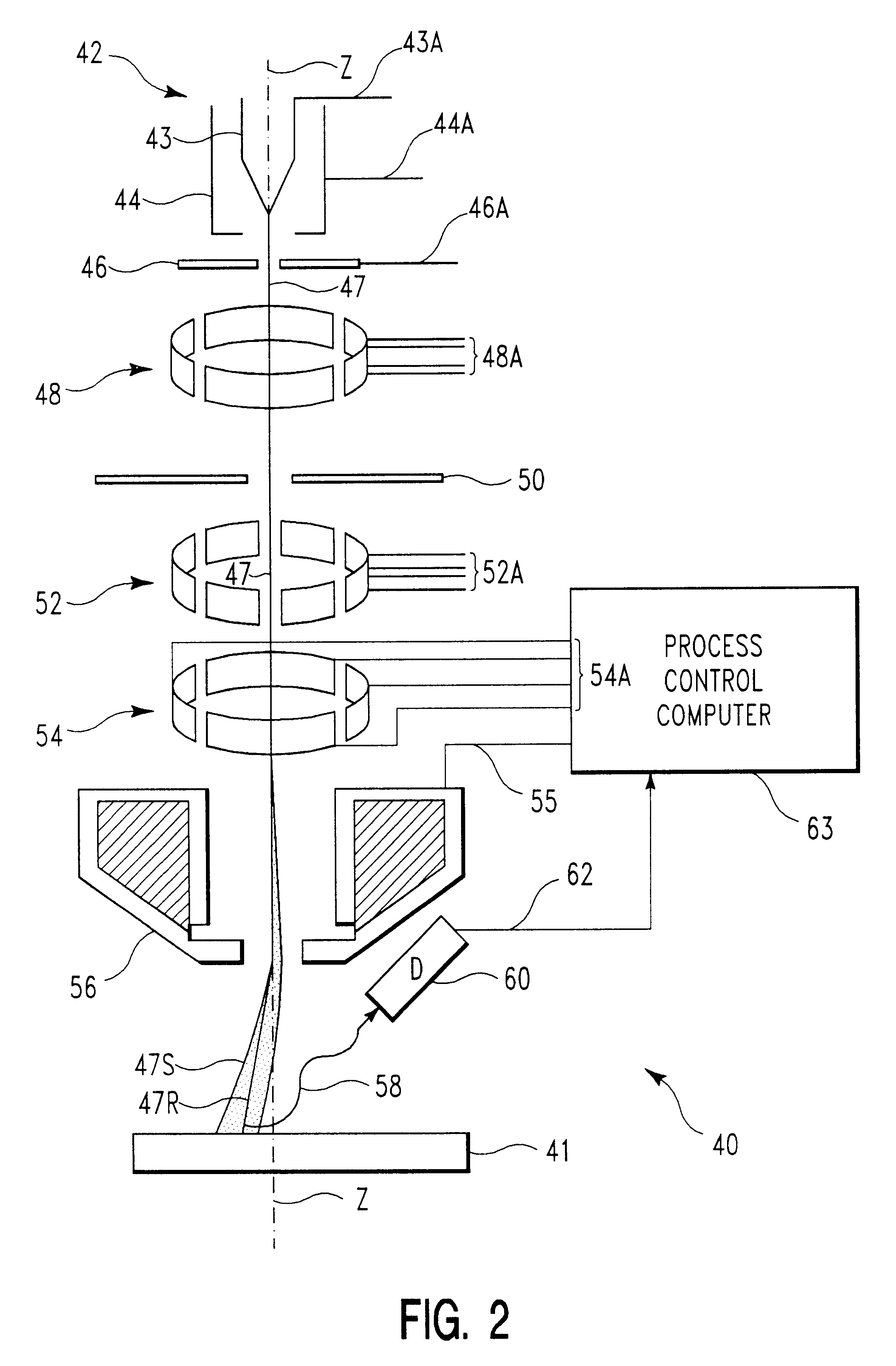 Automated method for determining several critical dimension properties from scanning electron microscope by using several tilted beam or sample scans