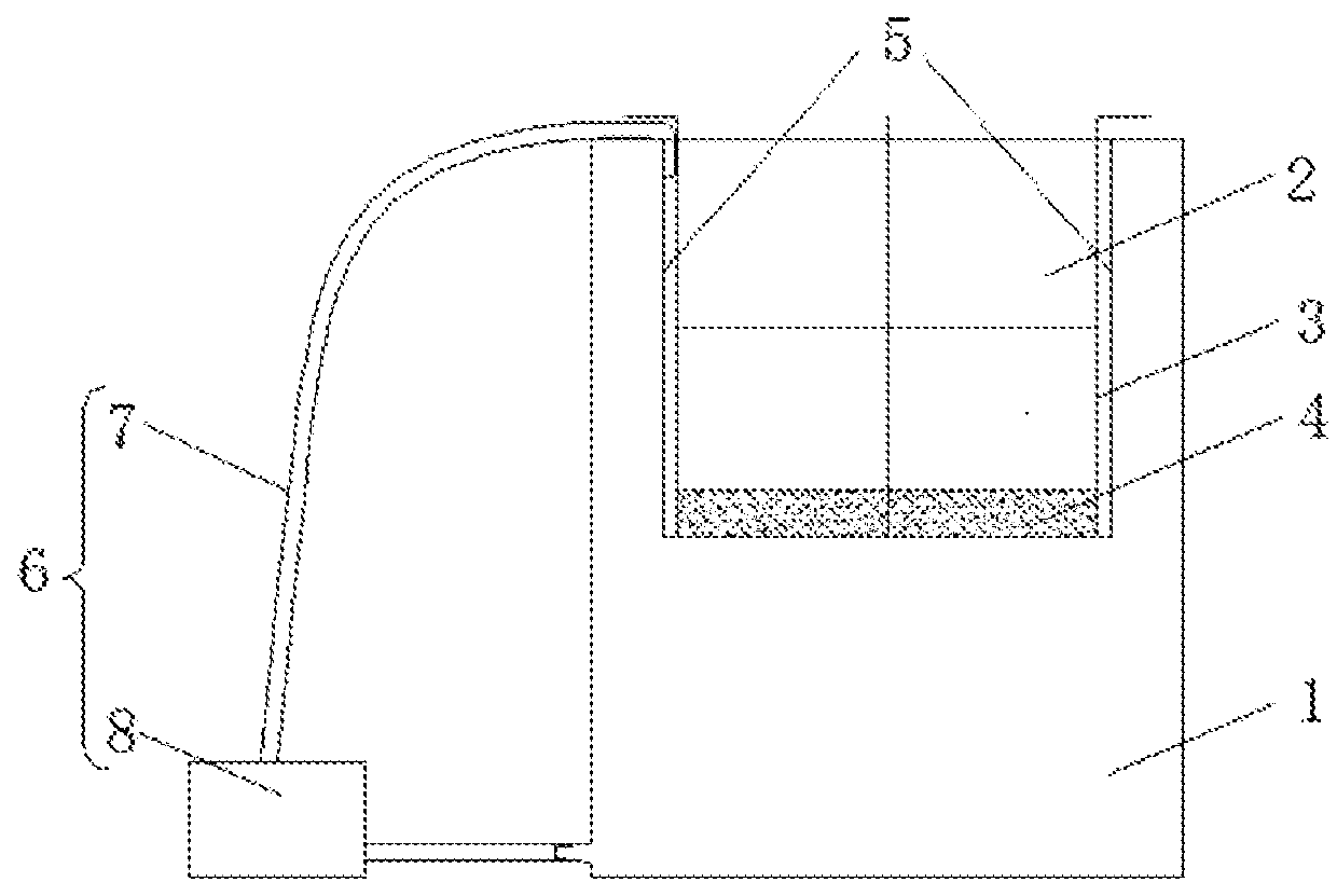 Device for measuring adsorption/desorption characteristic of surface bed sediments on contaminants and method of using the device