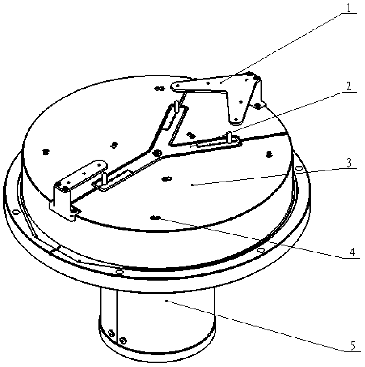 A semiconductor cooling device for high vacuum environment