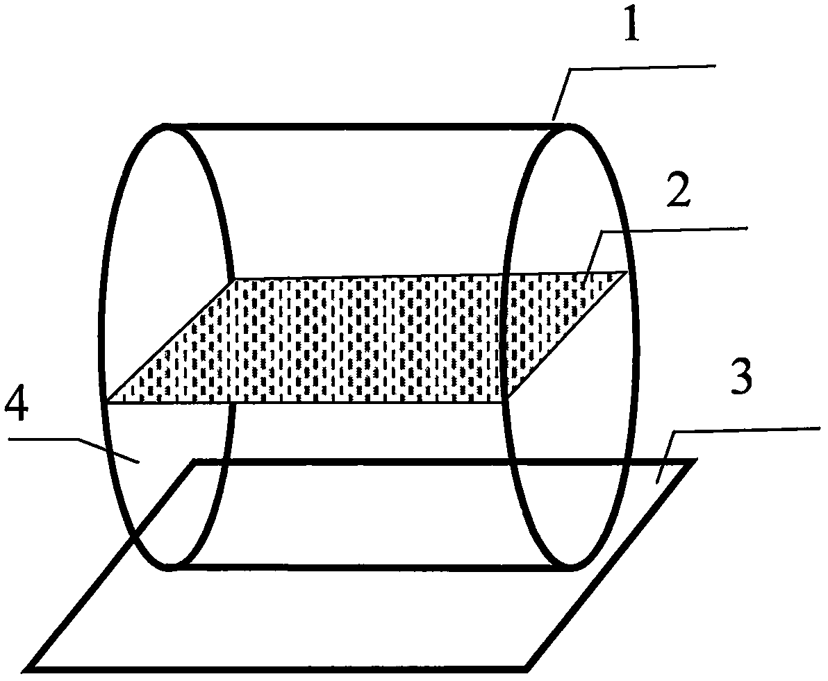 Dynamic cross-section demonstration device and method of cylinder