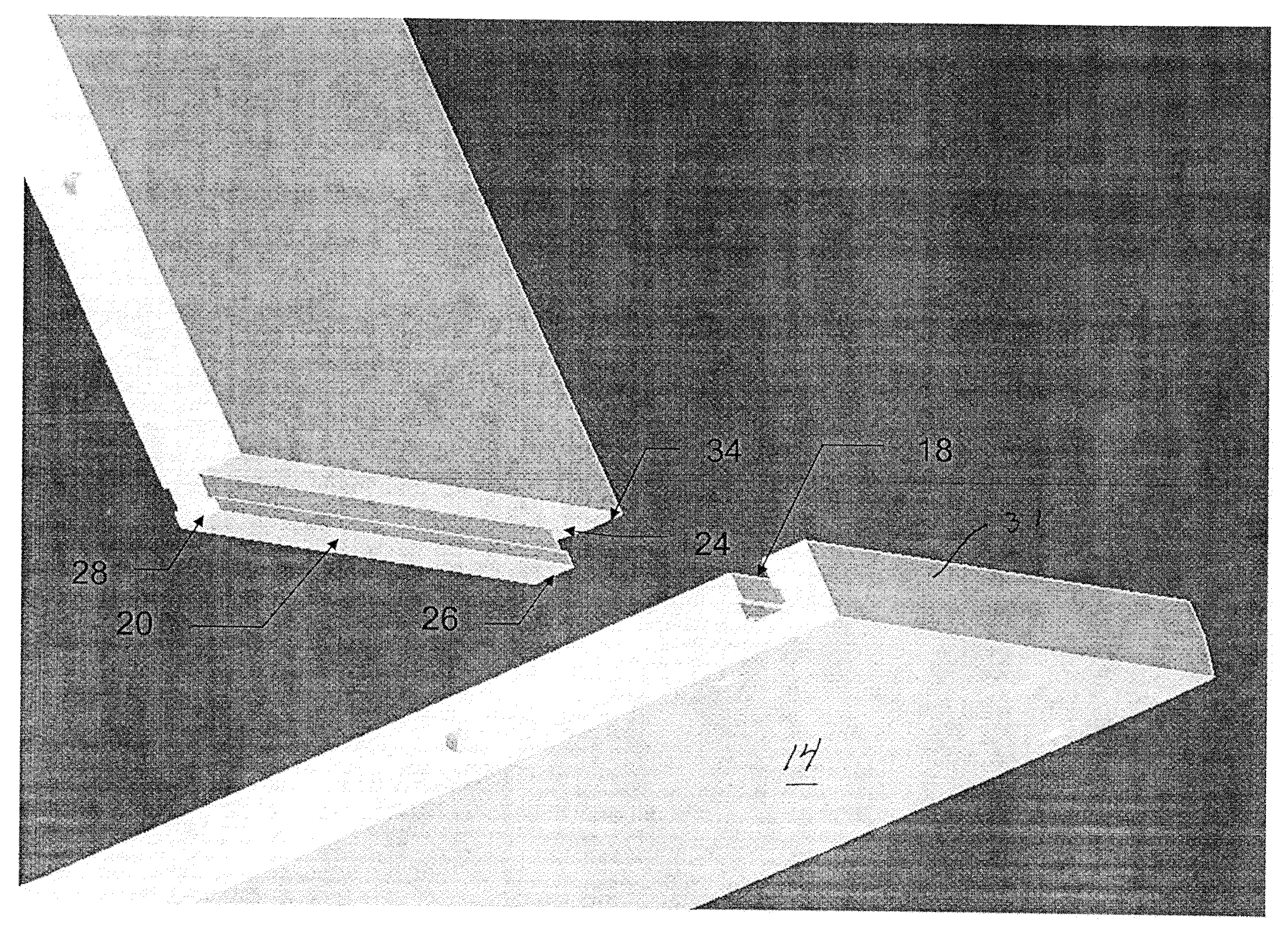 Coupling assembly for furniture components