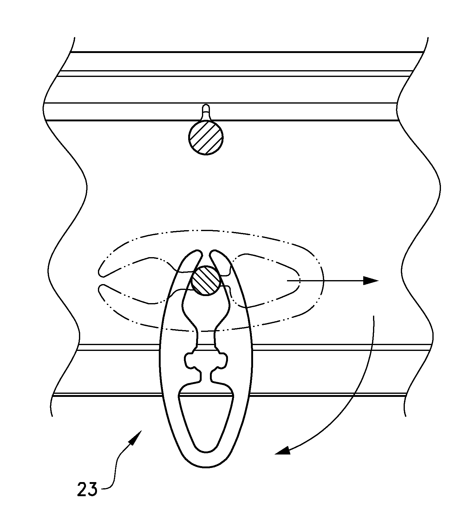 Conveyor chain support