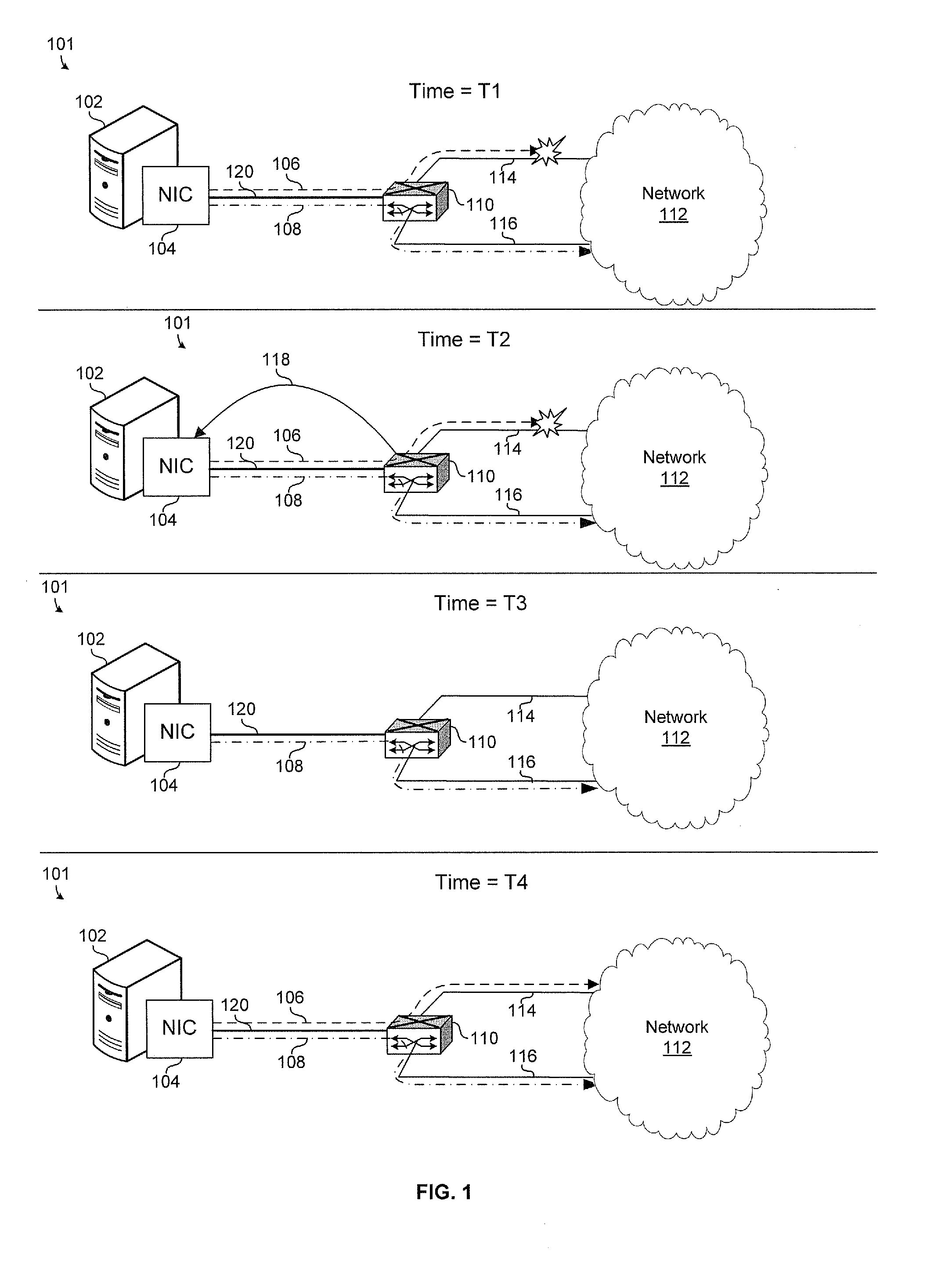 Method and system for path based network congestion management