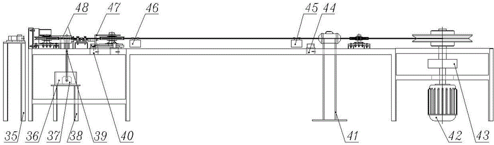 Bending fatigue damage monitoring system for steel wire under action of corrosion-alternating load coupling