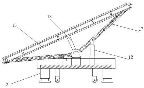 Cargo loading and unloading equipment for road transportation