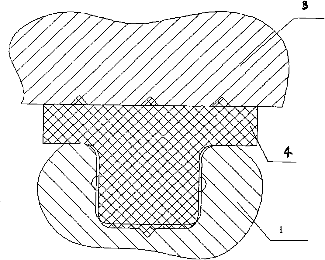 Sealing gasket for cylinder head cover