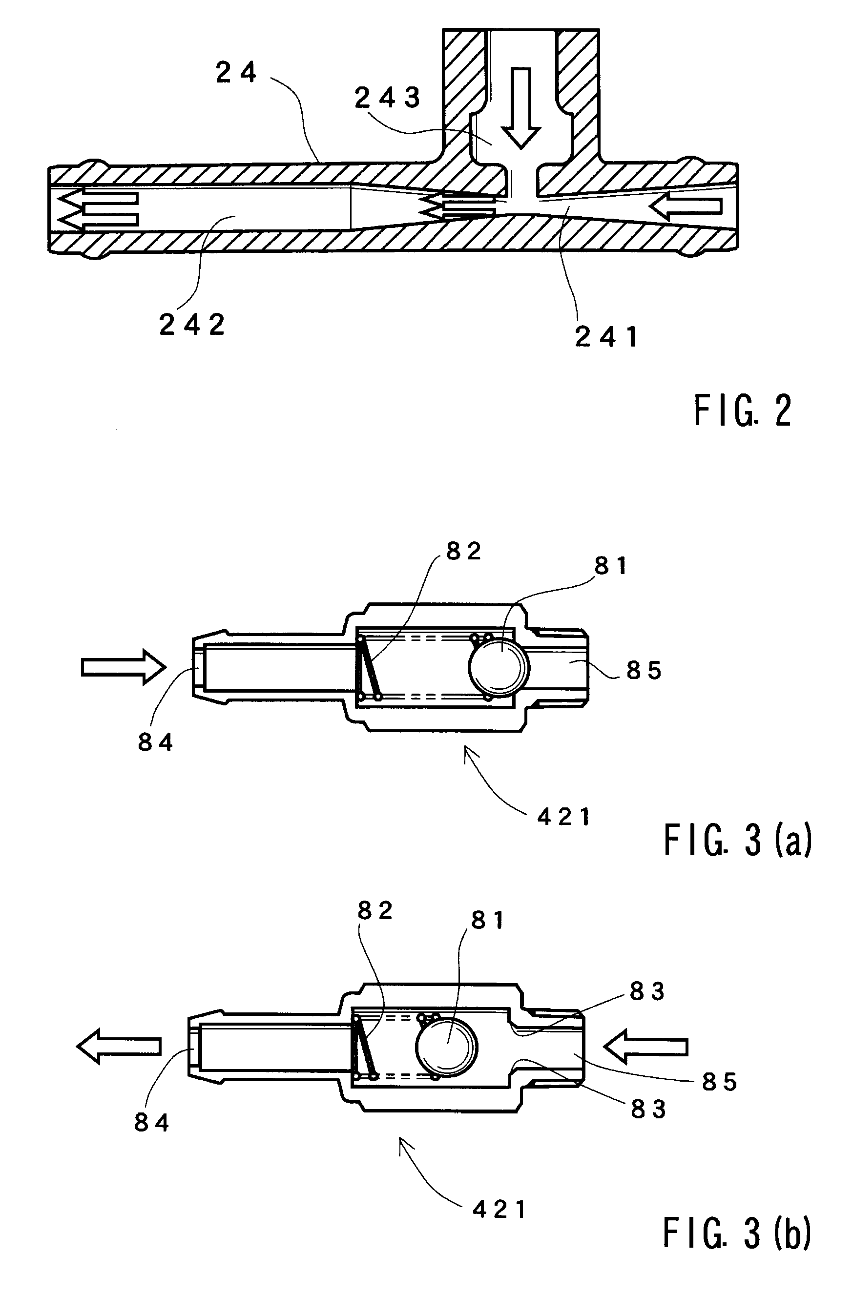 Blow-by gas refluxing device