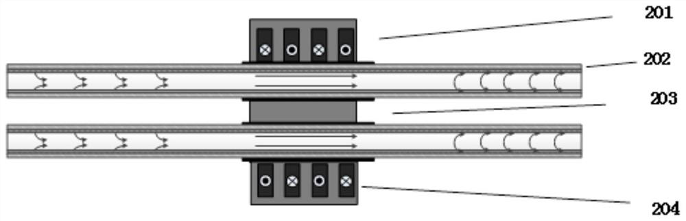 An alkali metal heat pipe driven by an electromagnetic pump and its heat transfer method