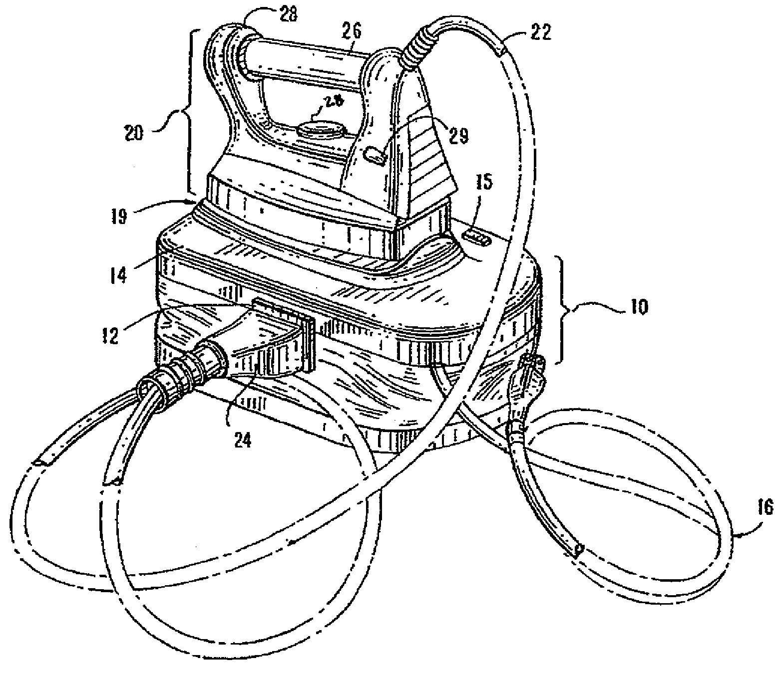 Steam cleaner and steam iron apparatus