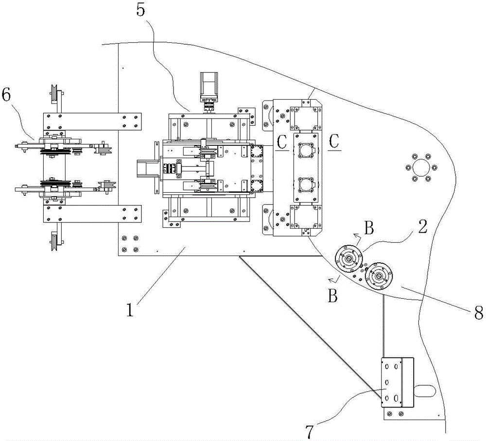 Vertical electromagnetic coil winding device