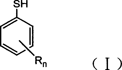 Preparation method of substituted thiophenol