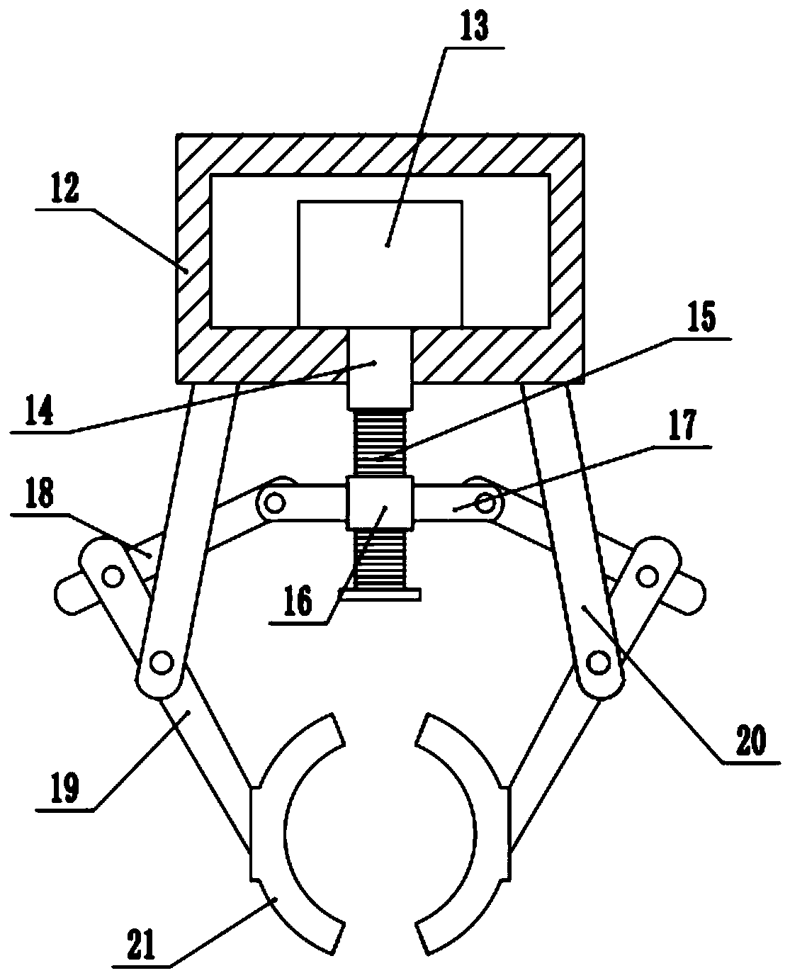 Self-movable carrying device for oil exploration