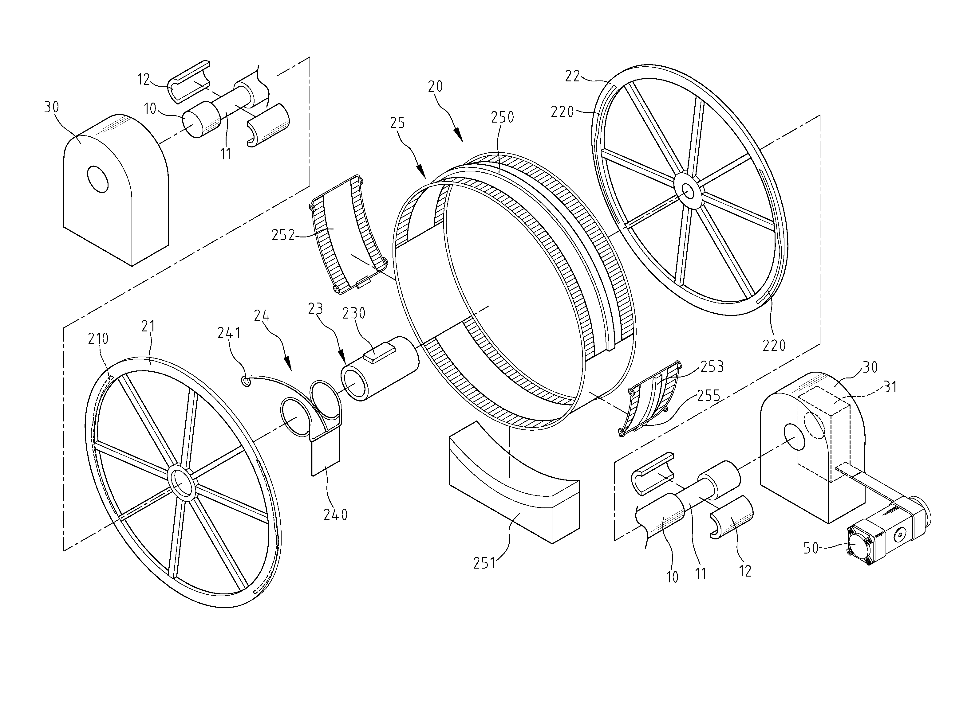 Gravitational electric power generating device