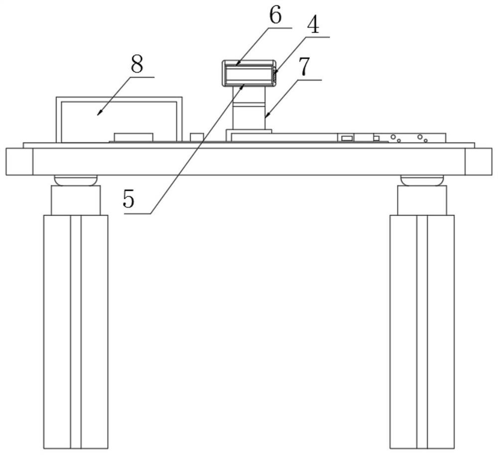 Comprehensive practical training examination device for industrial automation control system