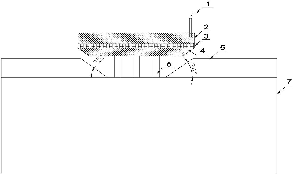 Method for repairing partial layering of titanium-steel explosion cladding plate