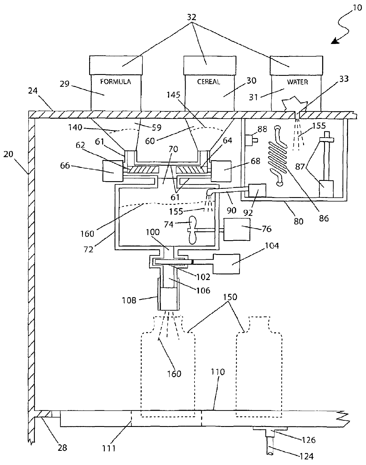 Multi-unit bottle preparation device