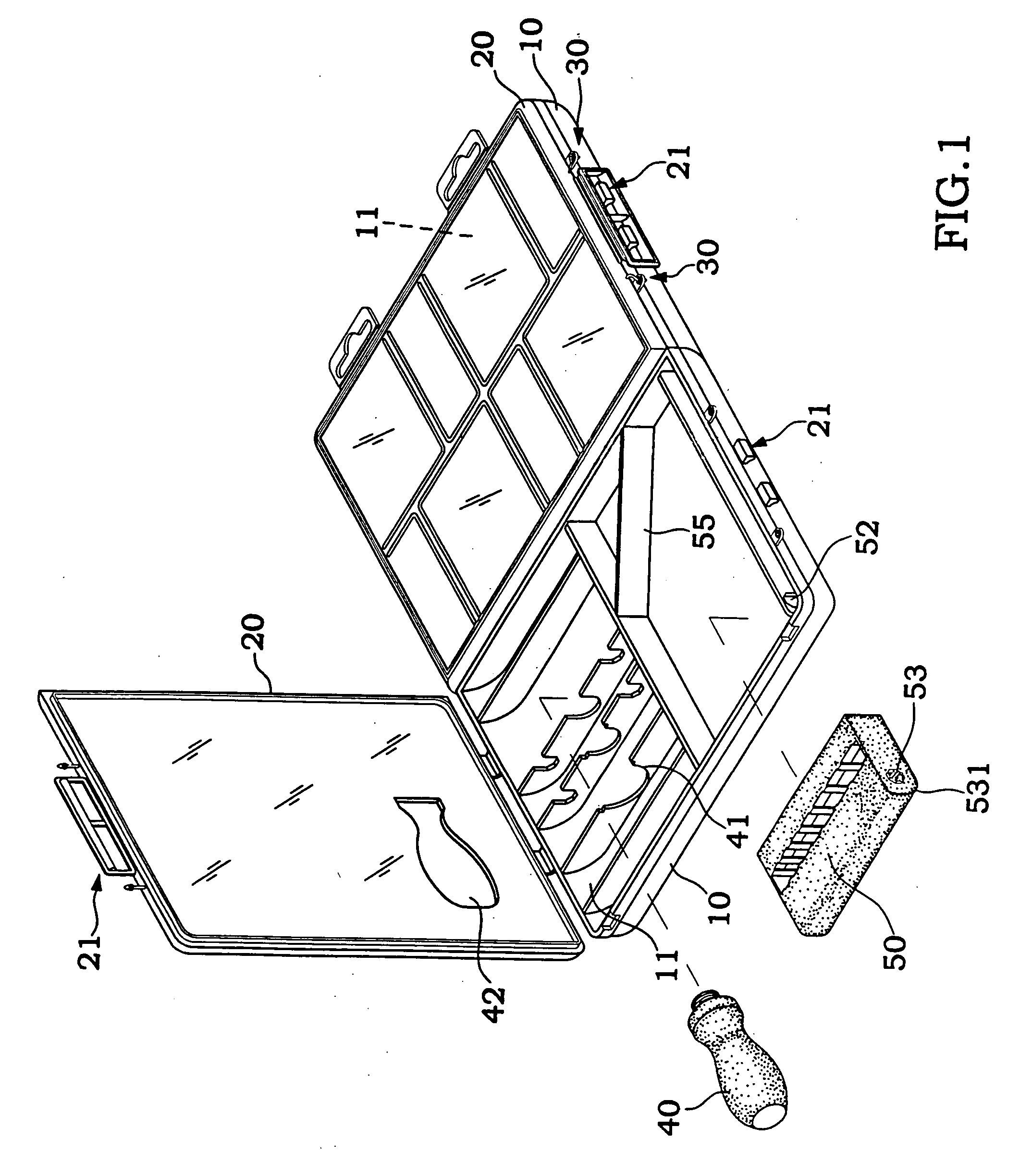 Accessories display box