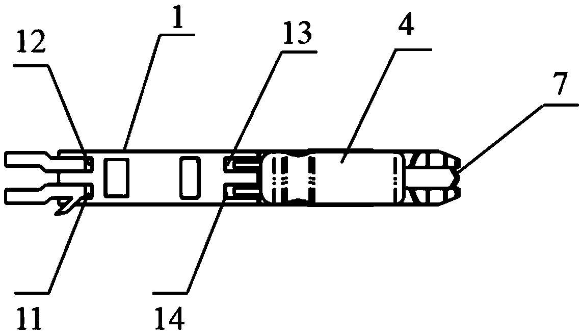 Electronic detonator control module structure