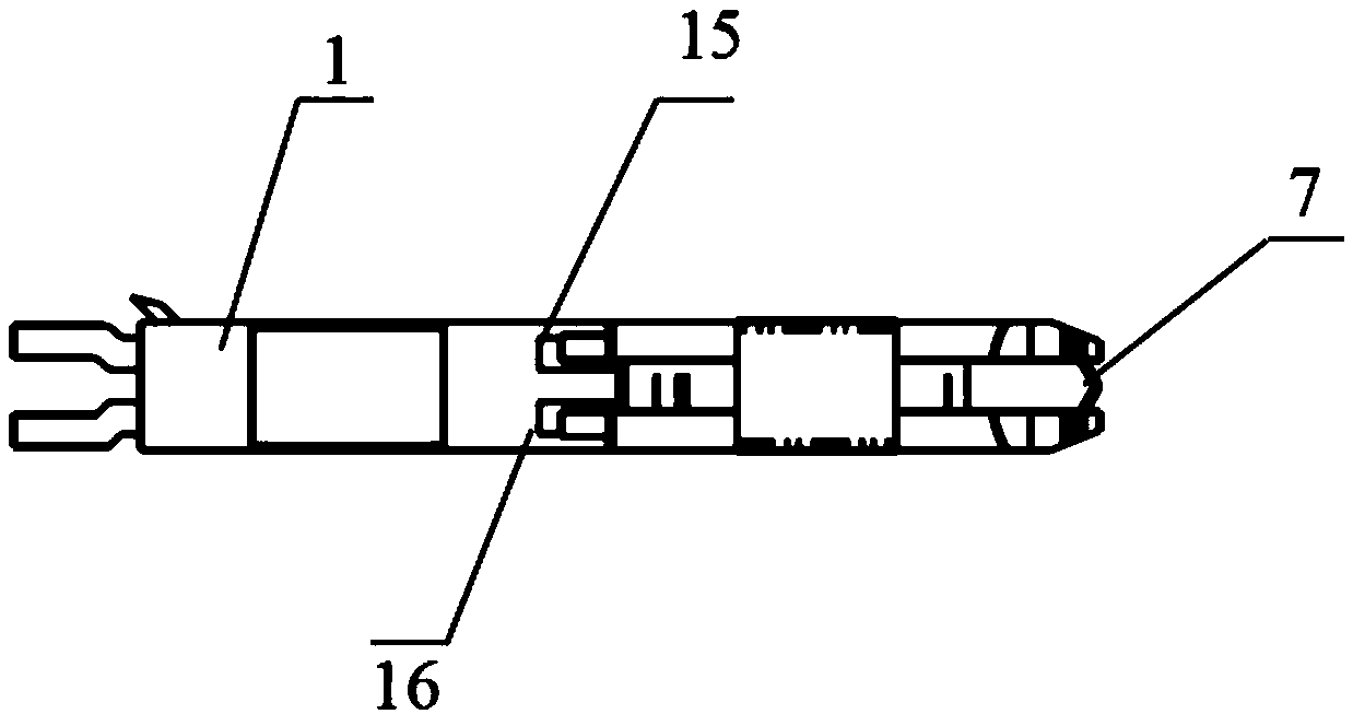 Electronic detonator control module structure