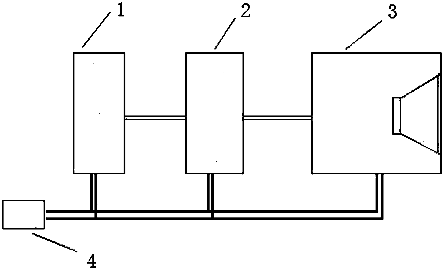 Method for eliminating haze in airport by means of sound waves