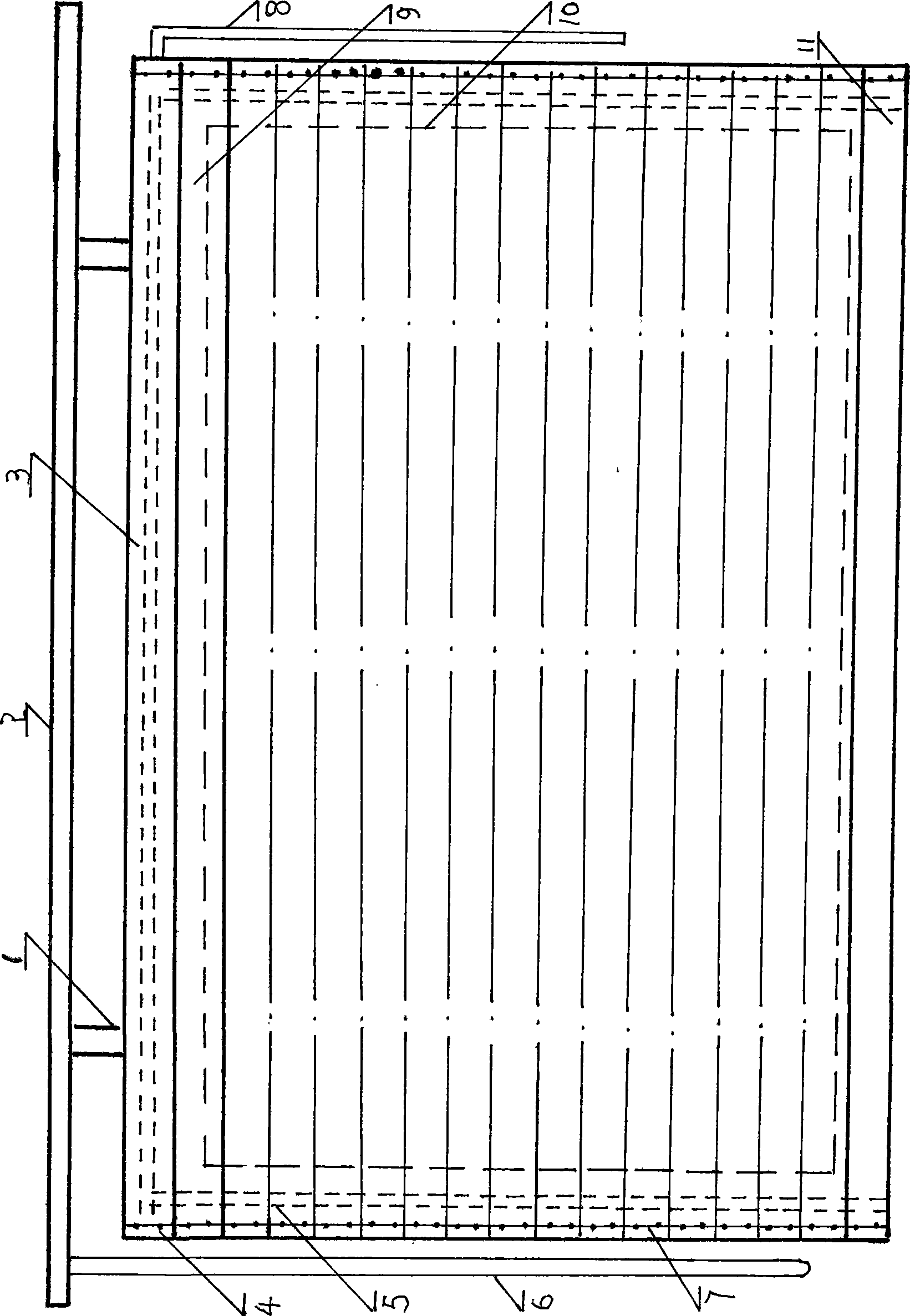 Bidirectional composite type soundproof window curtain