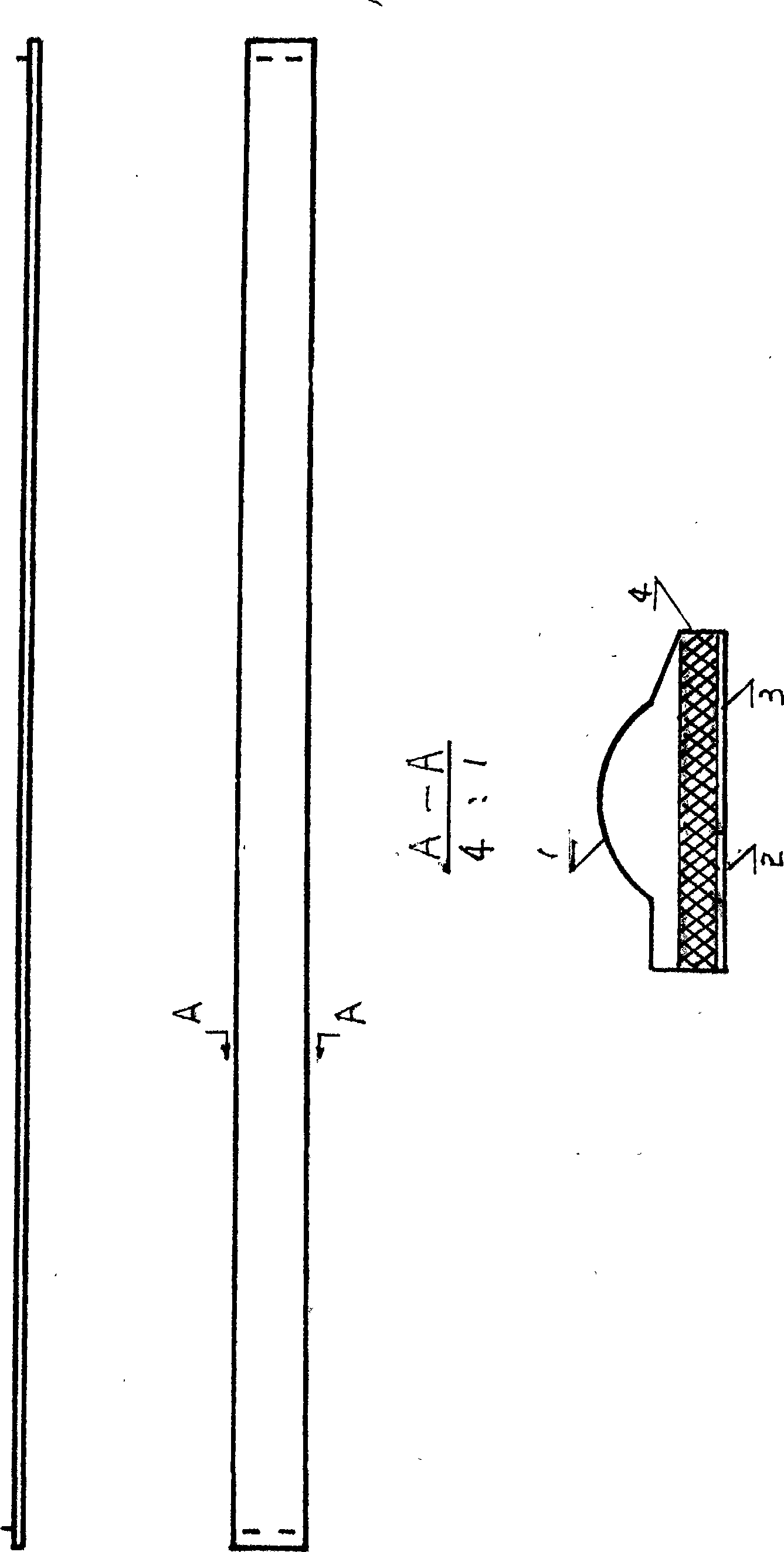 Bidirectional composite type soundproof window curtain