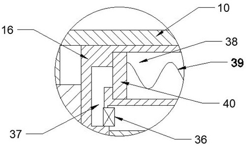 Shock-resistant self-stabilizing new energy automobile battery device