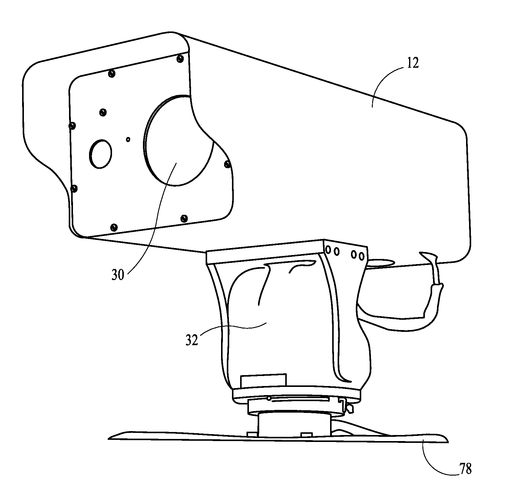 Long Range Day/Night Surveillance Video Camera