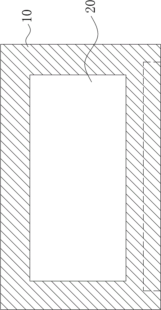 Notebook computer enclosure and manufacturing method thereof