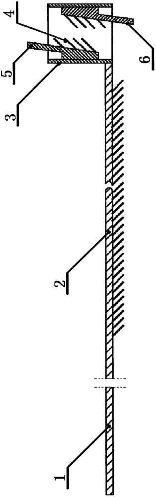 Nylon cable tie with double reversed hasps