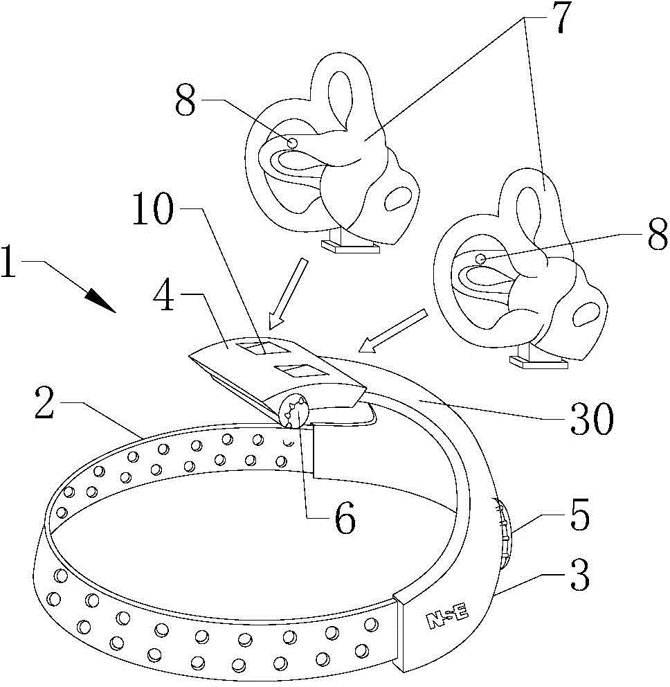 Otolithiasis treatment apparatus