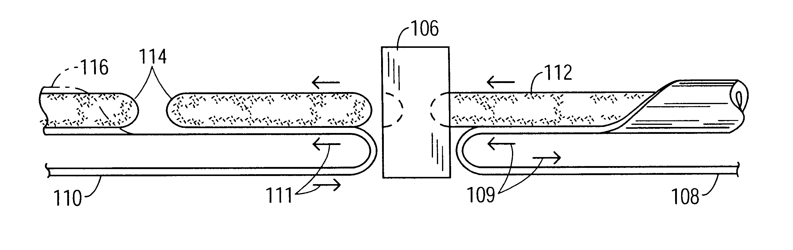 Manufacturing method and apparatus utilizing reusable deformable support