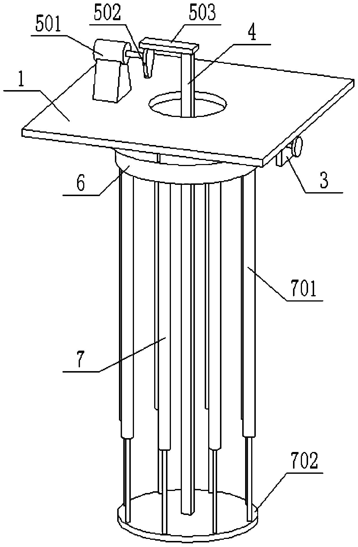 Easily cleanable and replaceable dust removal bag structure for bag type dust removal equipment