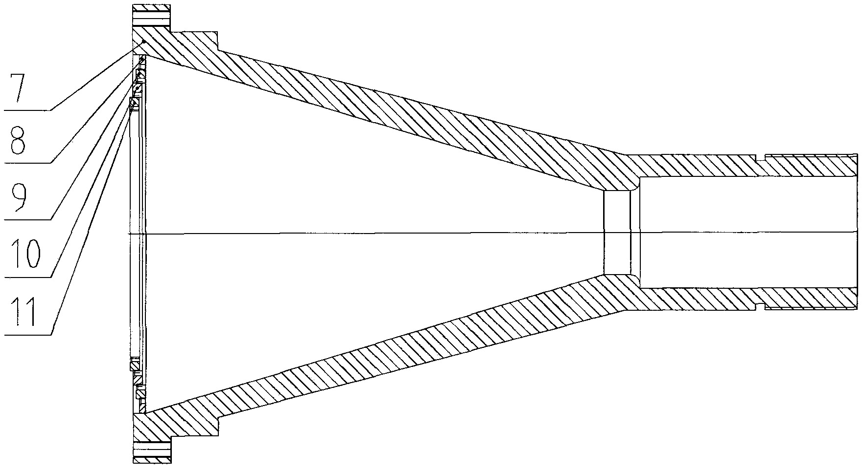 a tethered connector