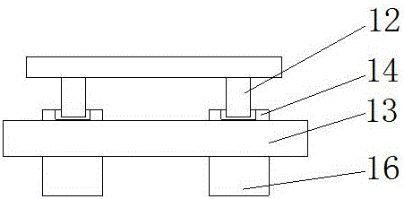 Painting device of vacuum tank