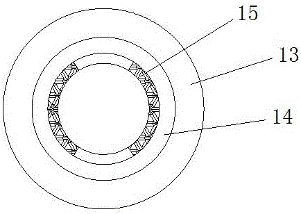 Painting device of vacuum tank