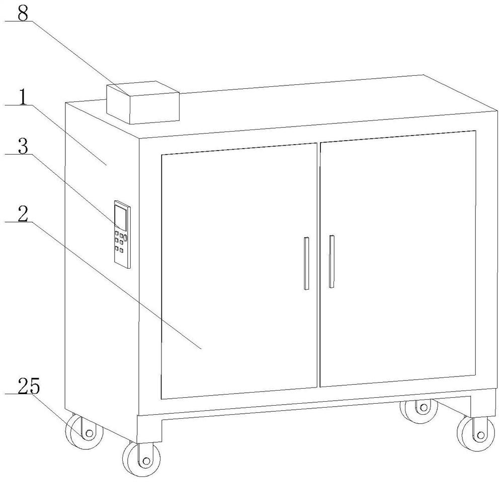 Controllable microwave drying water paint coated furniture equipment