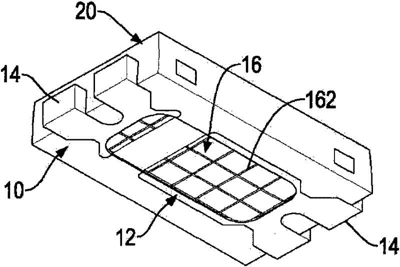 Encapsulating bracket structure for high-reliability luminous device