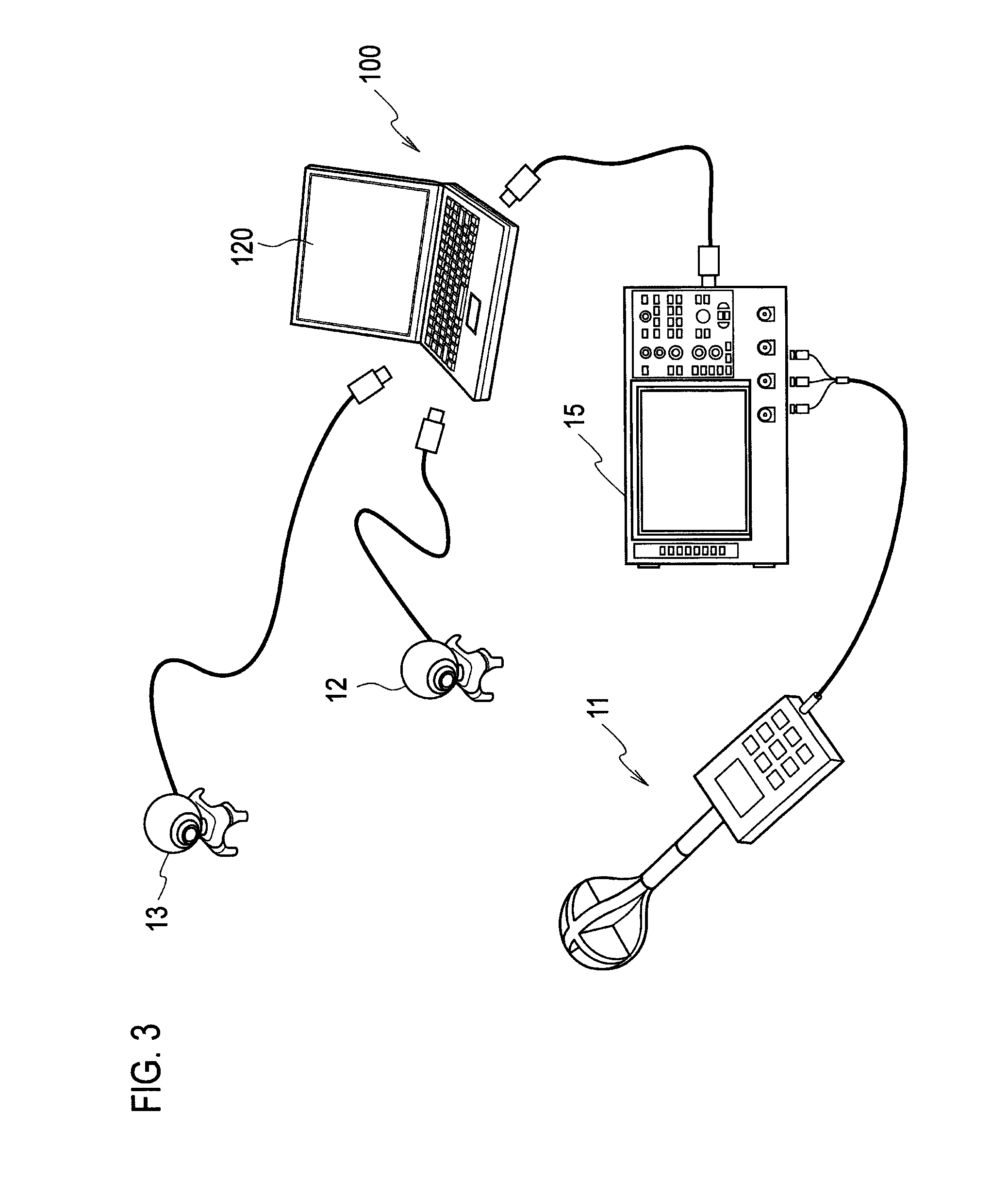 Emission signal visualization device