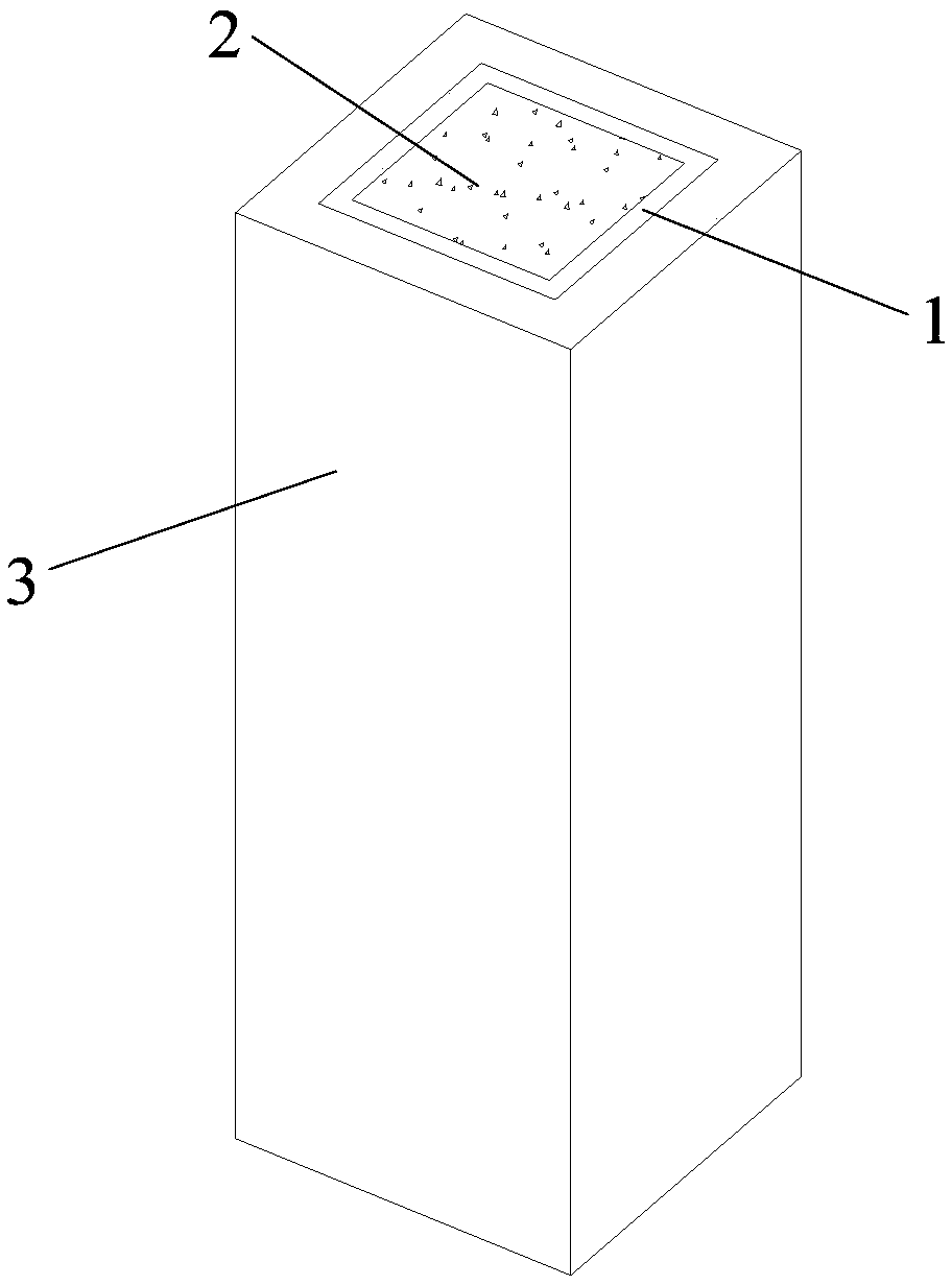 Construction device and construction method for curing ultra-high performance concrete filled steel tubular column at room temperature