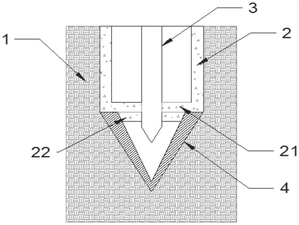 Uplift pile