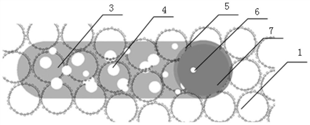 Laser selective area preparation method and implant of an enhanced porous tantalum implant