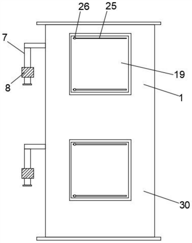 Gravity locking valve for dust collection of boiler