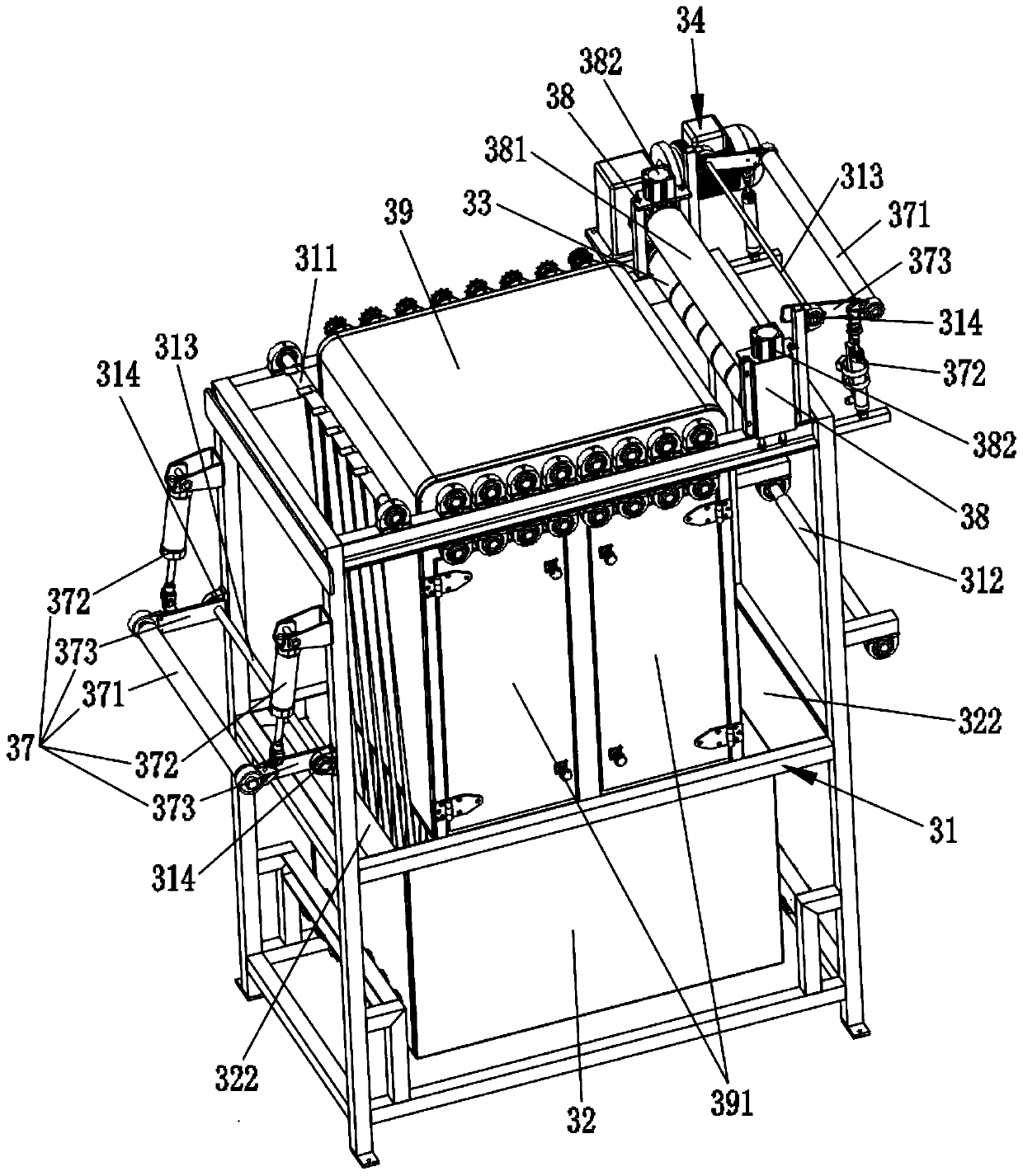 Zipper tape production line