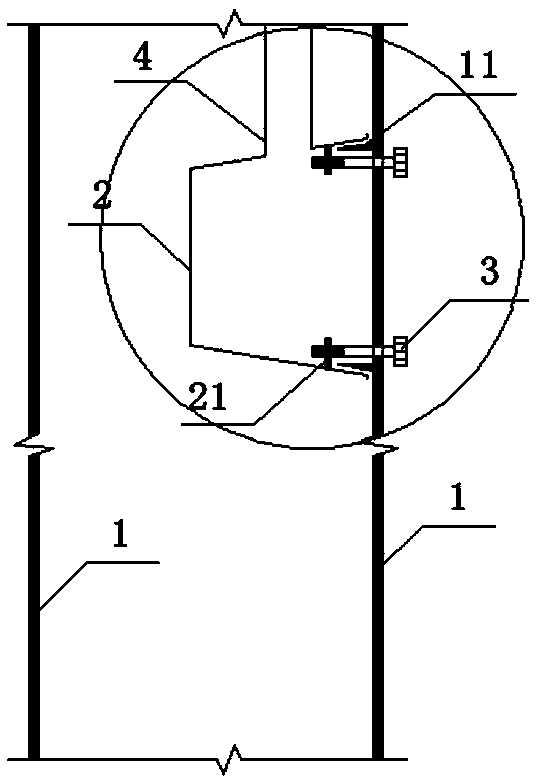 An accurate pre-embedded junction box and construction method based on bim and aluminum alloy formwork