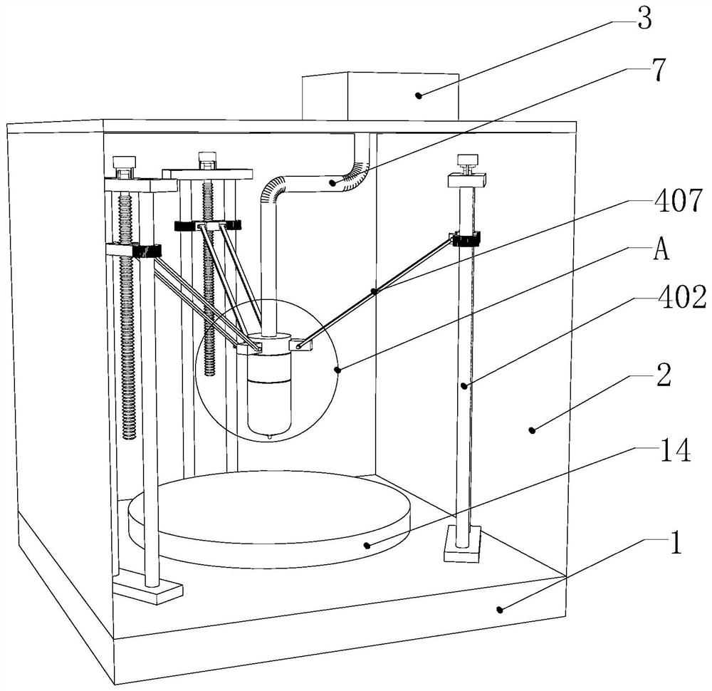 A 3D printer for easy cleaning of nozzles and method of using the same