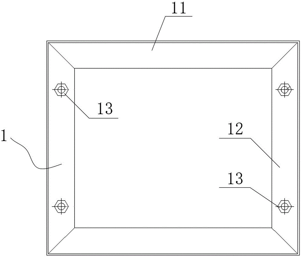 Support platform utilizing bay window to construct and construction method of bay window