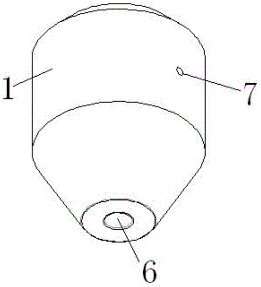 Improved semi-cone seed crystal chuck