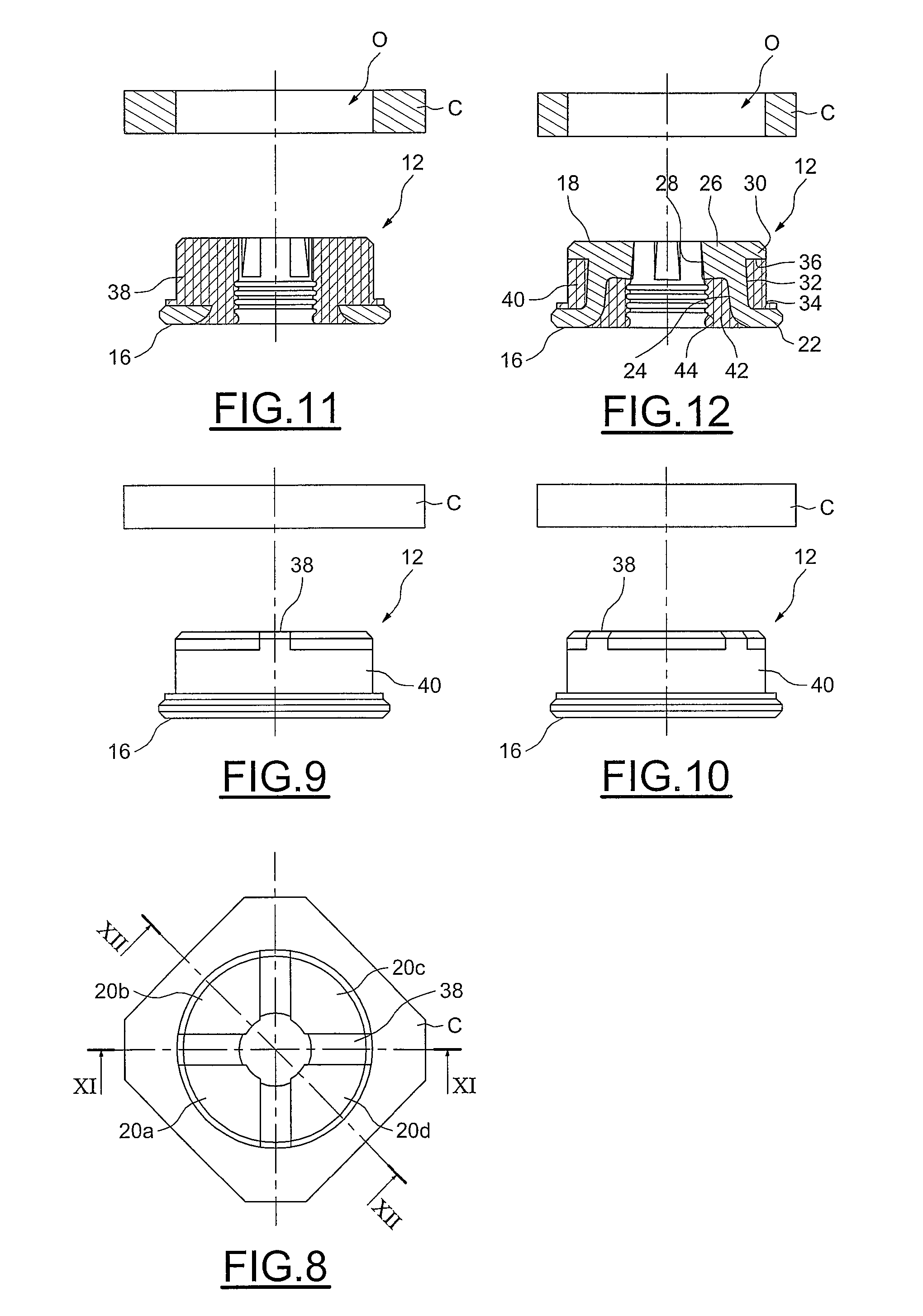 Device for the sealed retention of a pipe, method for the sealed mounting of a pipe through a partition wall and use of such a device for the sealed penetration of a partition wall of an aircraft tank