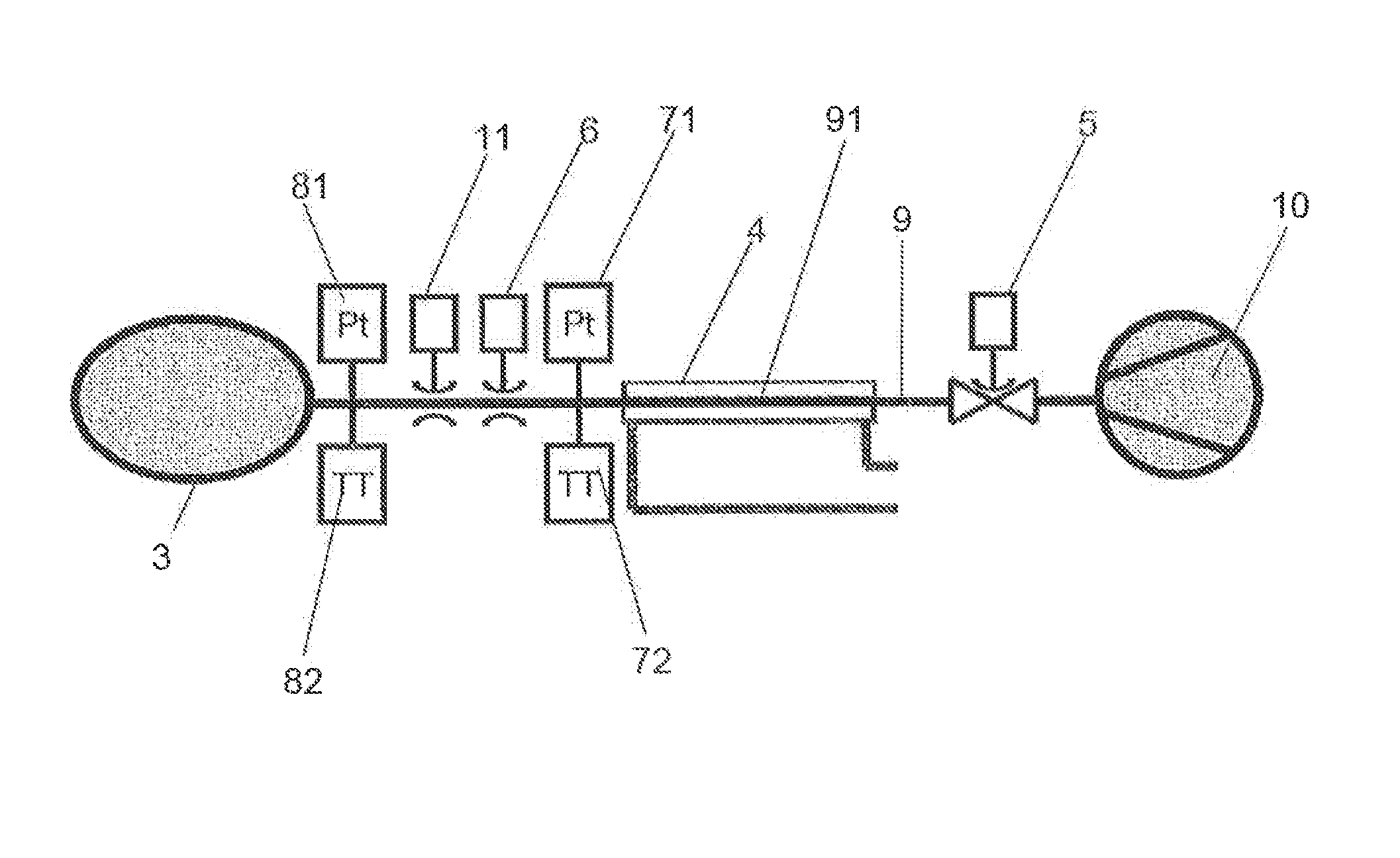 Filling of storage containers with a gaseous pressurised medium